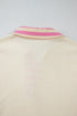 Mixed Pattern Patchwork Collared French Terry Knit Shirt