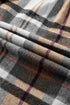 Mixed Pattern Plaid Patchwork Long Sleeve Mini Dress