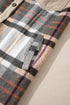 Mixed Pattern Plaid Patchwork Long Sleeve Mini Dress
