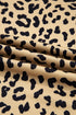 Mixed Print Exposed Seam Balloon Sleeve Pullover