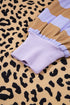Mixed Print Exposed Seam Balloon Sleeve Pullover