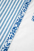 Mixed Print Stripe And Animal Pattern Button Down Shirt