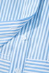 Mixed Stripe Short Sleeve Boxy Button Up Shirt