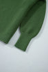 Mixed Texture Drop Shoulder Crew Neck Sweater