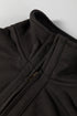 Mixed Texture Waffle Knit Quarter Zip Pullover