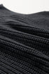 Mock Neck Cable Knit Sleeveless Sweater Top