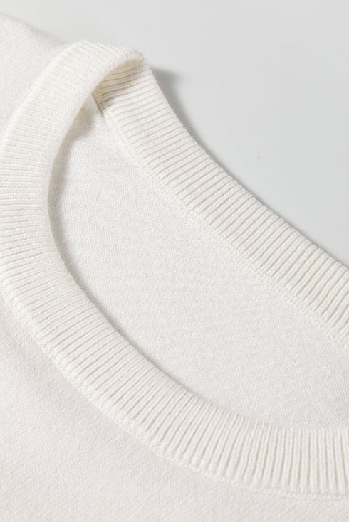 Mock Neck Ribbed Knit Button Cuff Top