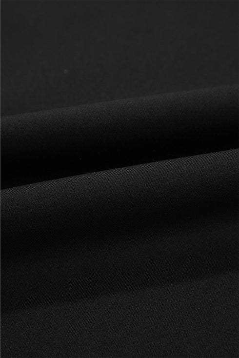 Mock Neck Thermal Lined Stretch Long Sleeve Tee