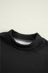 Mock Neck Thermal Lined Stretch Long Sleeve Tee