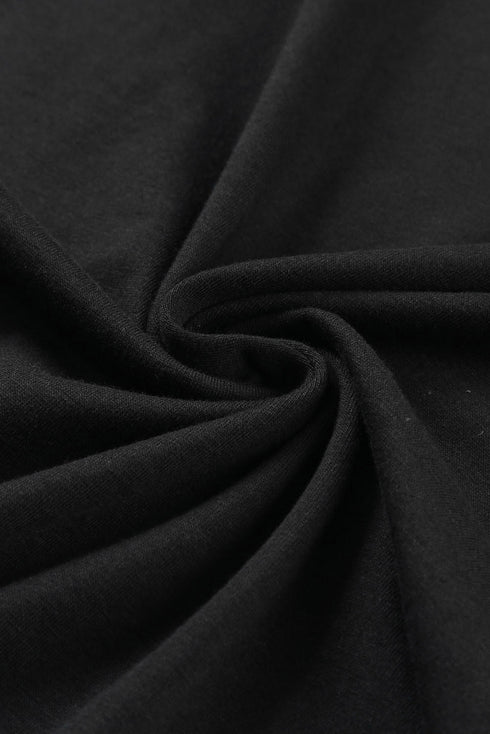 Modern Cotton Blend Puff Sleeve V Neck Shirt