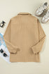 Modern Frilled Pocket Button Up Corduroy Shirt Jacket