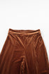Modern High Waisted Flare Silhouette Corduroy Pants