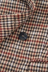 Modern Houndstooth Print Lapel Collar Blazer