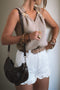 Modern Metal Star Detail V Neck Knit Sweater Vests