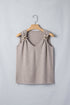 Modern Metal Star Detail V Neck Knit Sweater Vests