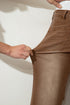 Modern Minimalist Patch Pocket Wide Leg Denim Jeans