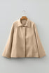 Modern Plaid Liner Patchwork Single Breasted Trench Coat
