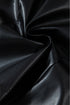 Modern PU Leather Side Slit High Waist Mini Skirt