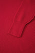 Modern Ribbed Knit Stand Neck Long Sleeve Sweater
