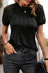 Modern Seamed Detail Lace Raglan Sleeve Tee