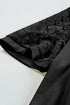 Modern Seamed Detail Lace Raglan Sleeve Tee