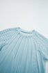 Modern Seamed Detail Lace Raglan Sleeve Tee
