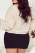 Modern Sequin Long Sleeve Zip Up Round Neck Jacket