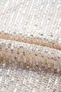 Modern Sequin Long Sleeve Zip Up Round Neck Jacket