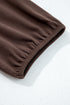 Modern Short Sleeve Knit Patchwork Pleated Maxi Dress