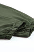 Modern Solid Drawstring Smocked Waist Lounge Joggers