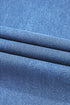 Modern Solid High Waist Straight Leg Denim Jeans
