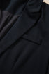 Modern Solid Lapel Flap Pocket Buttoned Blazer