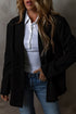 Modern Solid Lapel Flap Pocket Buttoned Blazer