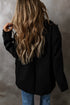 Modern Solid Lapel Flap Pocket Buttoned Blazer