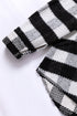 Modern Textured Plaid Print Flap Pocket Shacket