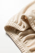 Modern Textured Pleated Drop Shoulder Knit Top