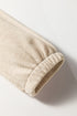 Modern Textured Pleated Drop Shoulder Knit Top