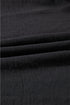 Modern Textured Pleated Flounce Sleeve Round Neck Blouse