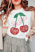 Mon Cheri Graphic Print Short Sleeve Tee