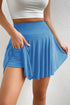 Motion Ready Draped A Line High Waist Phone Pocket Skort