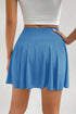 Motion Ready Draped A Line High Waist Phone Pocket Skort