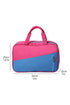 Multi Compartment Nylon Zippered Travel Utility Makeup Bag