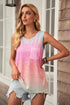 Multicolor Ombre Tank Top