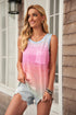 Multicolor Ombre Tank Top