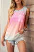 Multicolor Ombre Tank Top