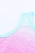 Multicolor Ombre Tank Top