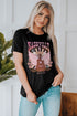 Music City Graphic Print Crew Neck Short Sleeve Tee