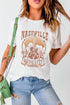 Music City Graphic Print Relaxed Fit Crewneck Tee