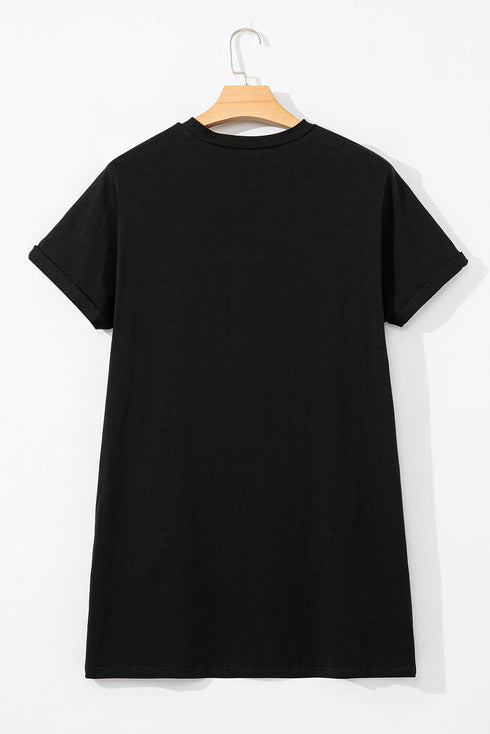 Music Row Melodies Graphic Mini Dress