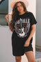 Music Row Melodies Graphic Mini Dress
